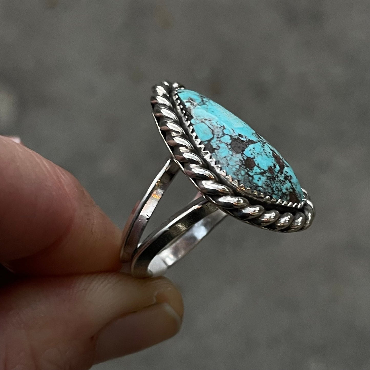 KINGMAN TURQUOISE SIZE 6.75