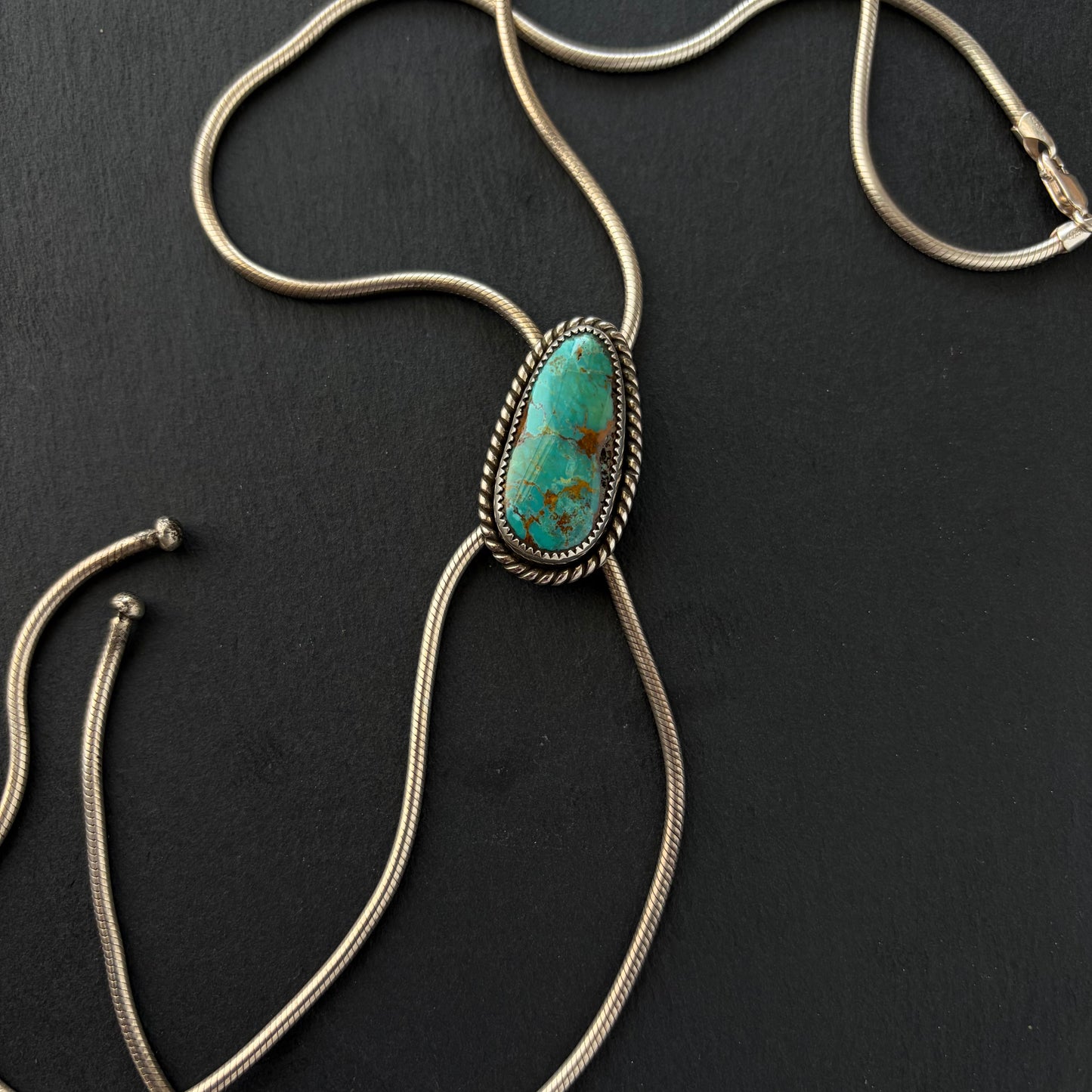 TURQUOISE BOLO TIE