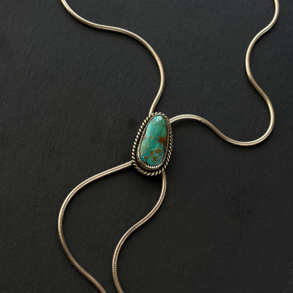 TURQUOISE BOLO TIE