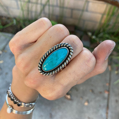 KINGMAN TURQUOISE SIZE 8