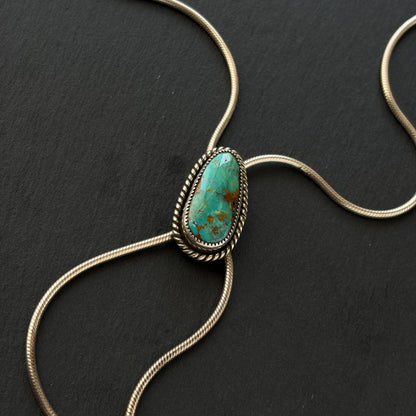 TURQUOISE BOLO TIE