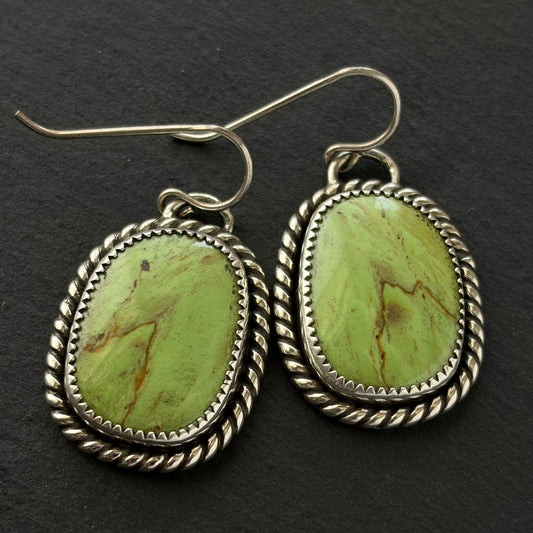 Gaspeite Earrings