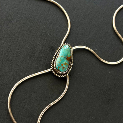 Rising Phoenix Turquoise Bolo Tie