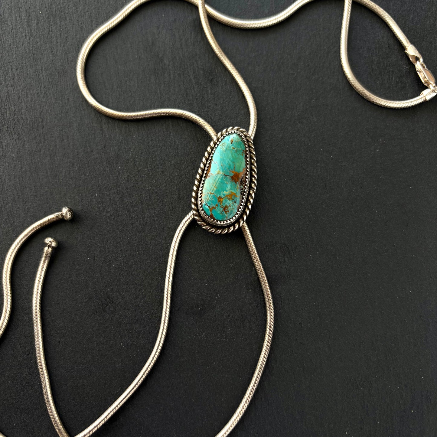 Rising Phoenix Turquoise Bolo Tie