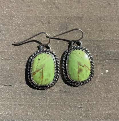 Gaspeite Earrings
