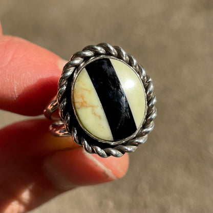 CHRYSOPRASE RING SIZE 7