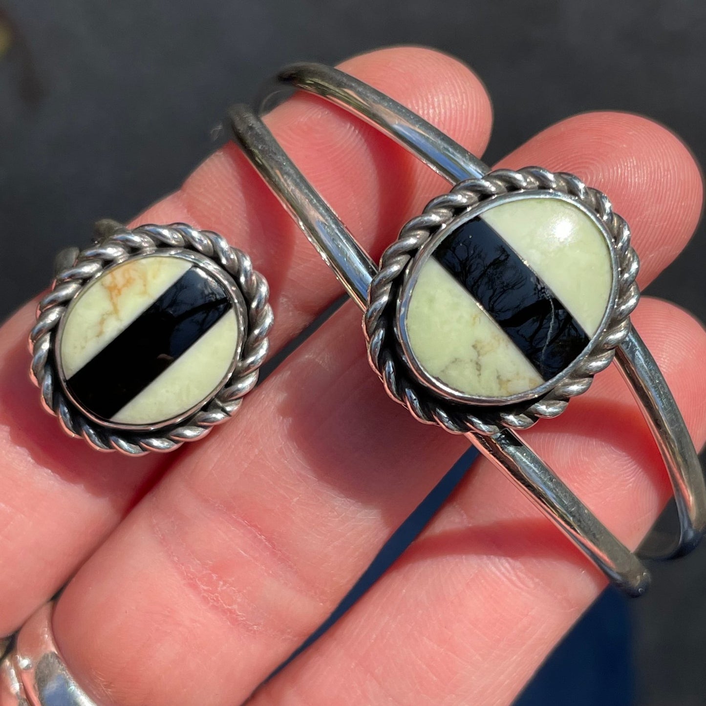 CHRYSOPRASE RING SIZE 7
