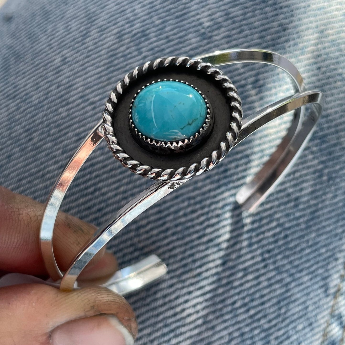 CUMPAS TURQUOISE CUFF 5.5”