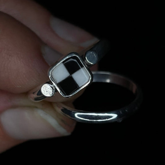 SQUARE STACKER+BAND SIZE 7