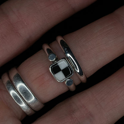 SQUARE STACKER+BAND SIZE 7