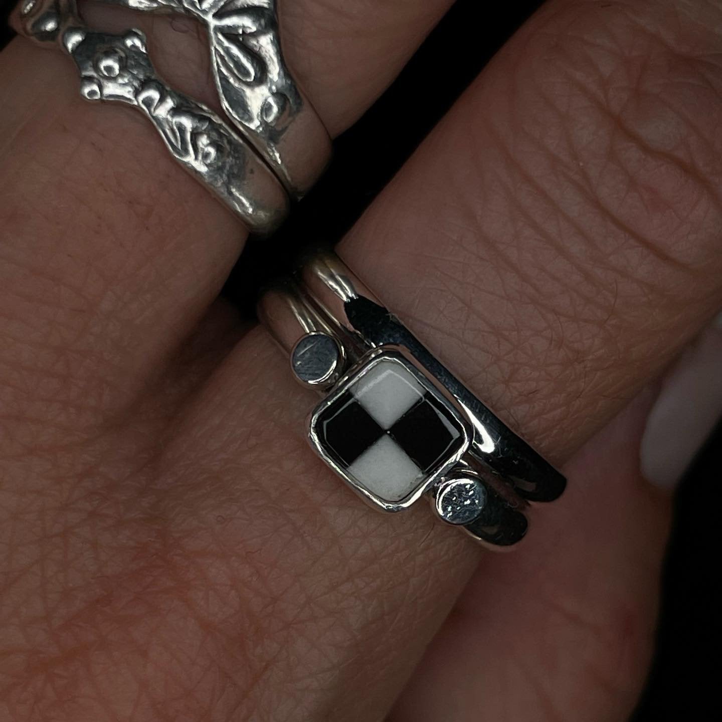SQUARE STACKER+BAND SIZE 7